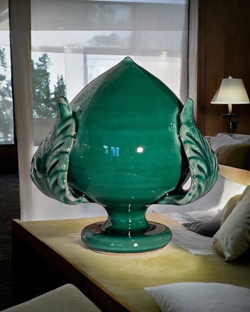 Pumo verde 10cm Maestro Capozzi: stile e artigianato per la casa