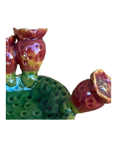 Arredo pugliese: vassoio 21 cm in ceramica artistica.