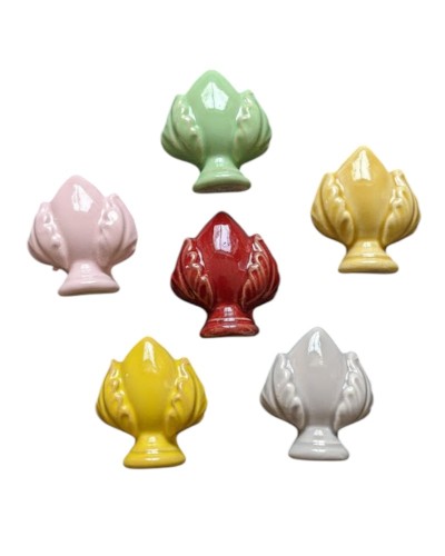 Calamite Pumo Pugliese fatte a mano in vari colori per bomboniere matrimonio Poz Studio Ceramiche