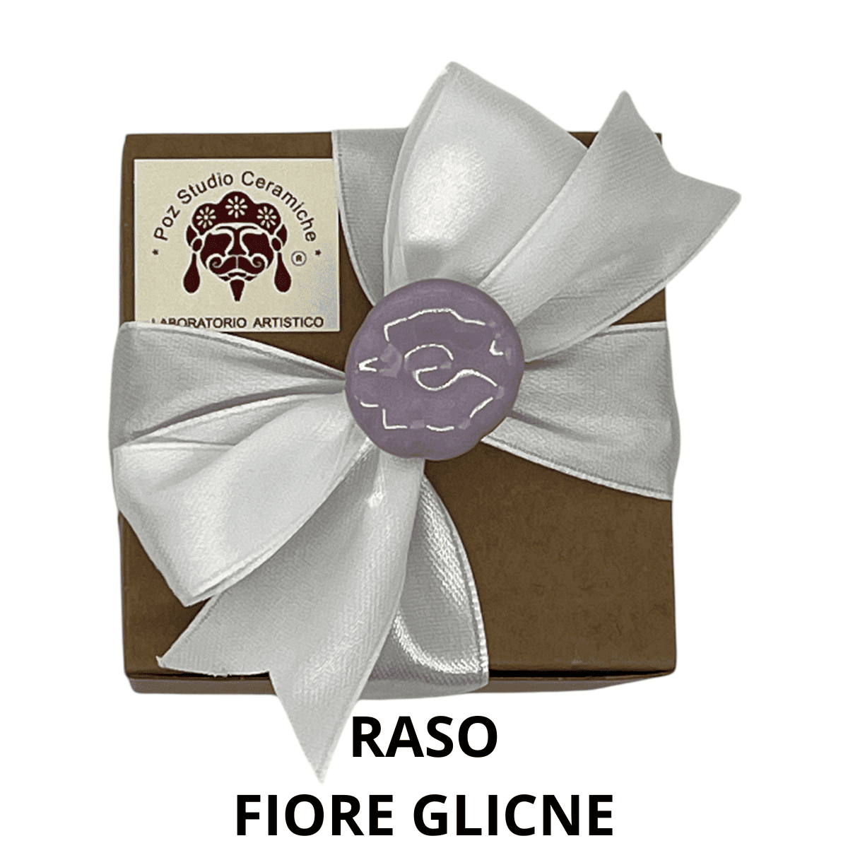 Raso Fiore Glicine